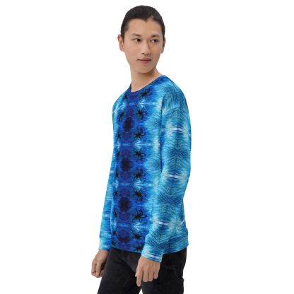 CAVIS Blue Ocean Octopus Unisex Sweatshirt, Alternative Sea Life Long Sleeve Top - Image 8