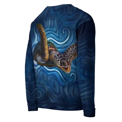 CAVIS a Sea Turtle Unisex Sweatshirt, Alternative Sea Life Long Sleeve Top - Image 13