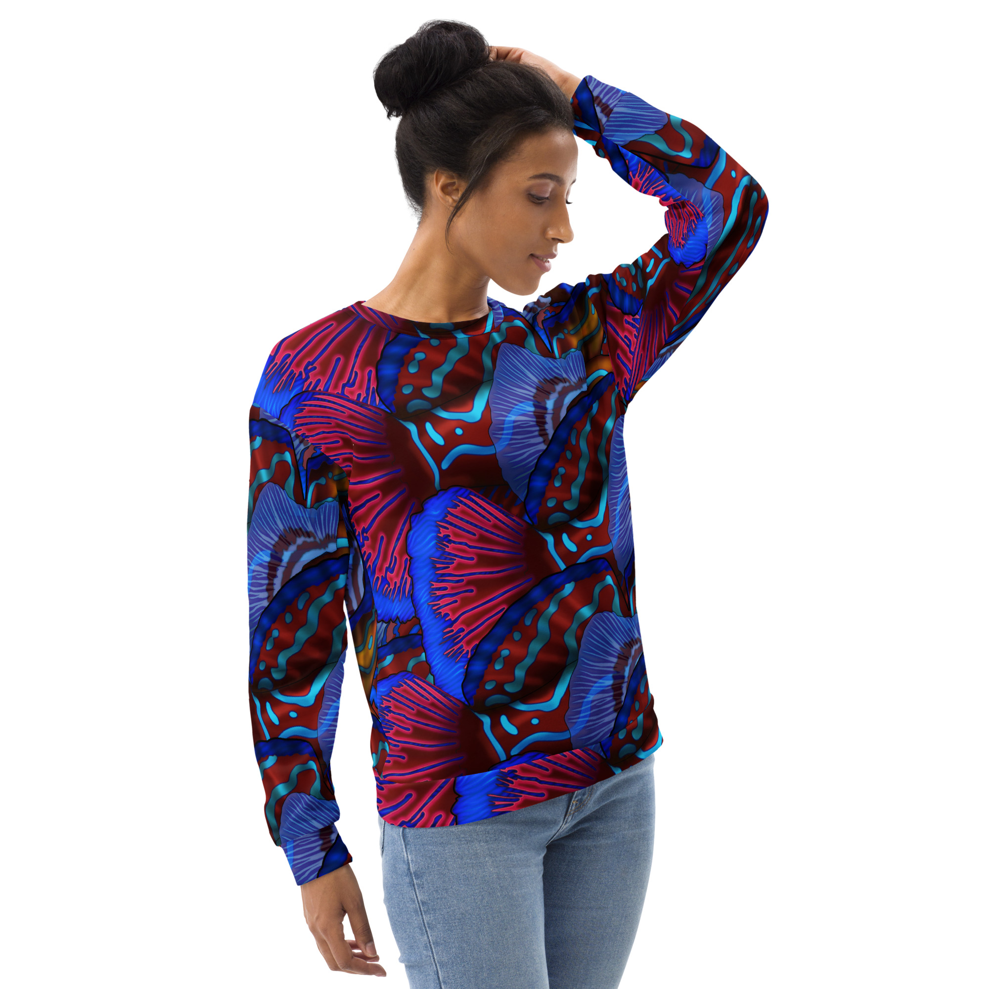 CAVIS Mandarinfish Unisex Sweatshirt - Image 6