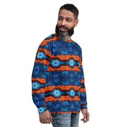 CAVIS Reborn Unisex Sweatshirt, Alternative Psychedelic Long Sleeve Top - Image 12